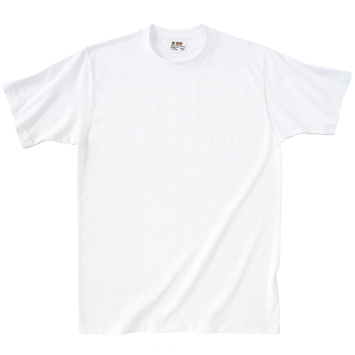 15600｜国産無地Tシャツ｜Z-GTホワイトTシャツ（1 ホワイト）